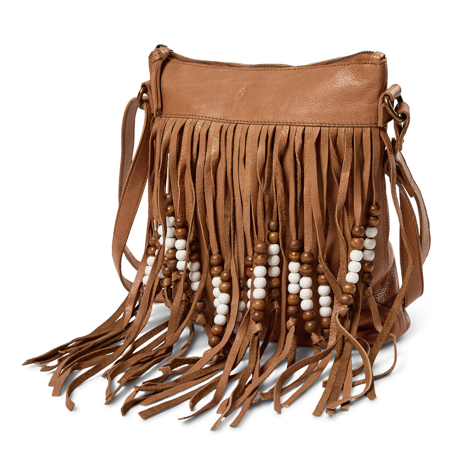 Day & Mood DayFilja Fringe Pearl Crossbody Crossbody Saddle