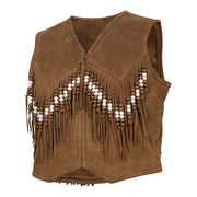 Day & Mood DayFilja Pearl Fringe West Jacket Saddle