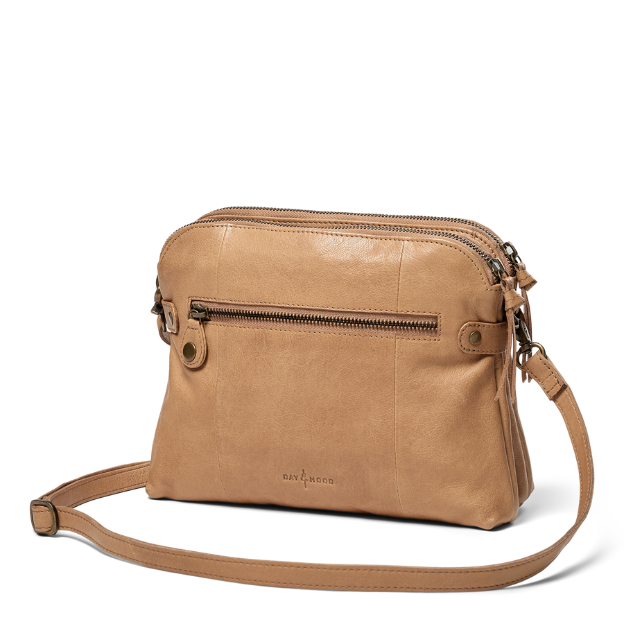 Day & Mood DayJenny 3 Room Crossbody Crossbody Camel